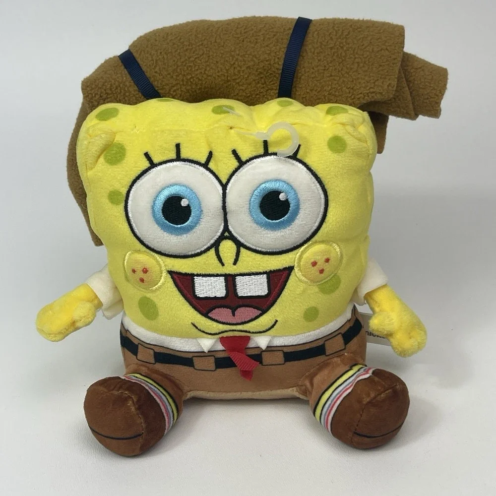 SpongeBob SquarePants Kamp Koral Camper Sponge Plush Stuffed 6